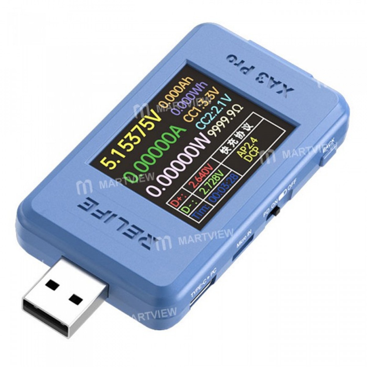 Relife XA3 Pro Usb Voltaj Ölçücü