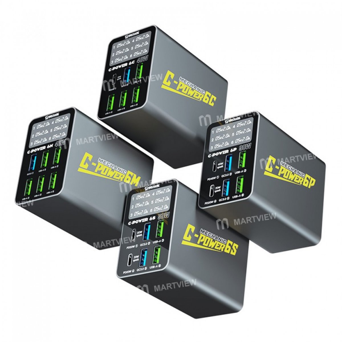 Mechanic C-Power 6M 6 Port Usb Tester