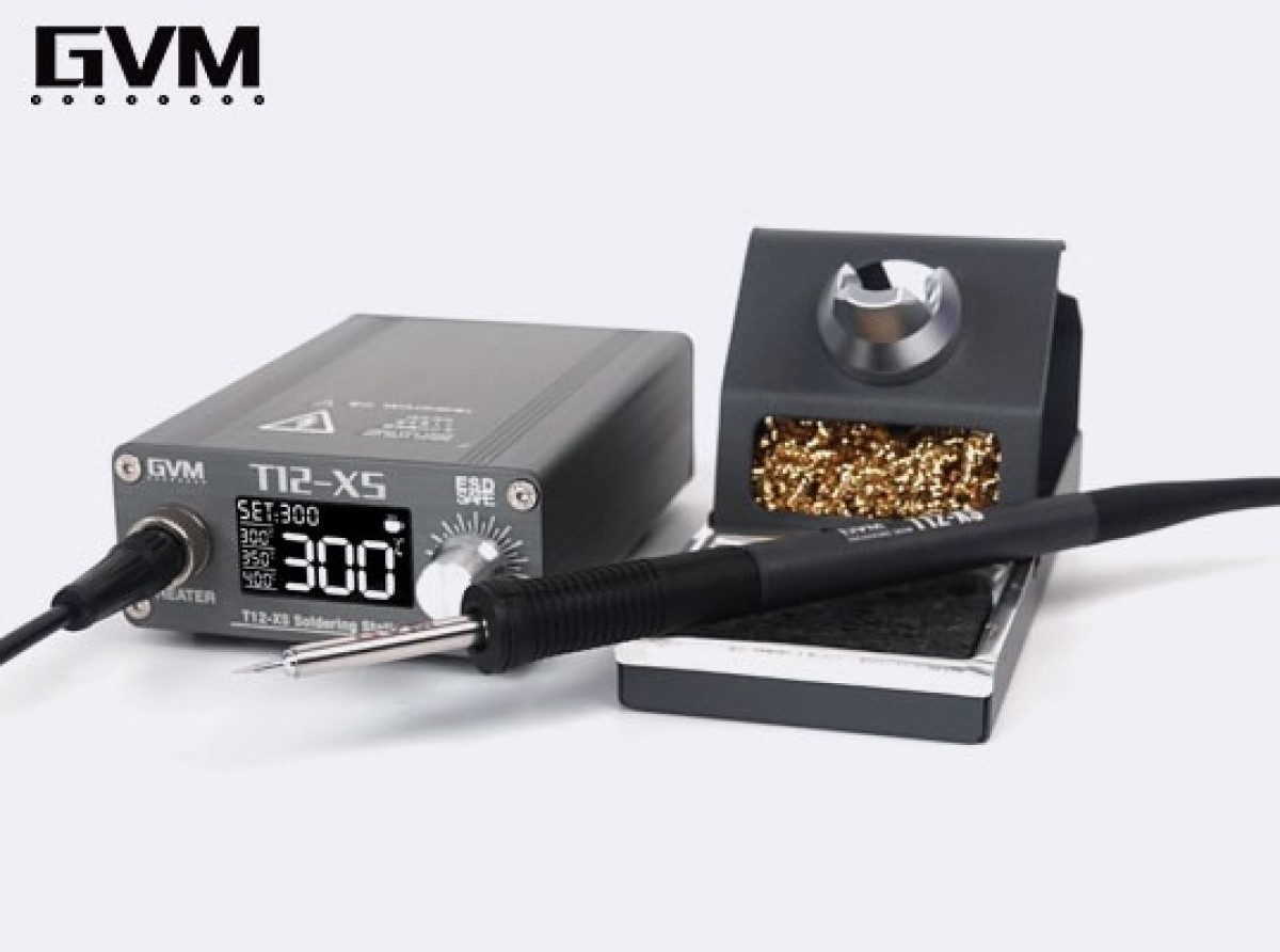 Gvm T12-Xs Lehim istasyonu Gvm T12-Xs Lehim istasyonu