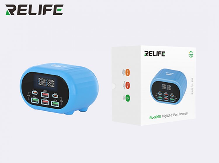 Relife Rl-309U 6 Port Usb Tester