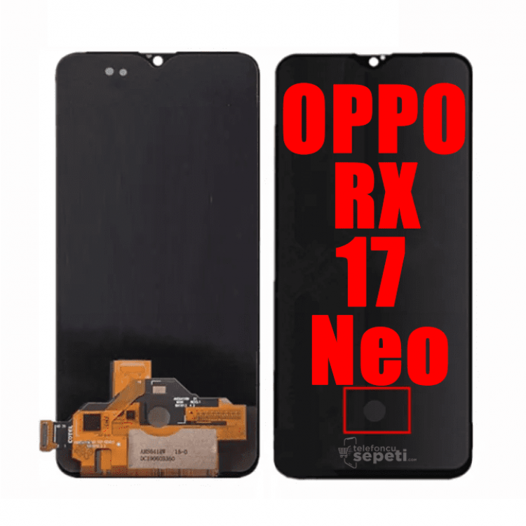 Oppo Reno Rx17 Neo Ekran Dokunmatik Siyah Çıtasız Oled