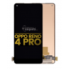 Oppo Reno 4 Pro Ekran Dokunmatik Siyah Çıtasız Orijinal