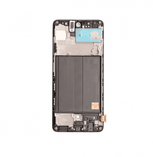 Samsung Galaxy A51 A515 Ekran Dokunmatik Siyah Çıtalı "Camı Değişmiş Ürün"