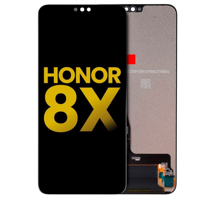 Huawei Honor 8x Ekran Dokunmatik Siyah Çıtasız Orijinal