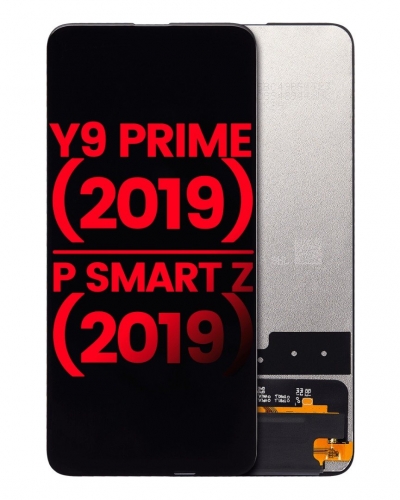 Huawei Y9 Prime 2019 Ekran Dokunmatik Siyah Çıtasız A Plus Kalite