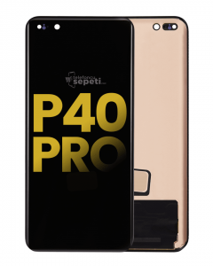 Huawei P40 Pro Ekran Dokunmatik Siyah Çıtasız %100 Orijinal