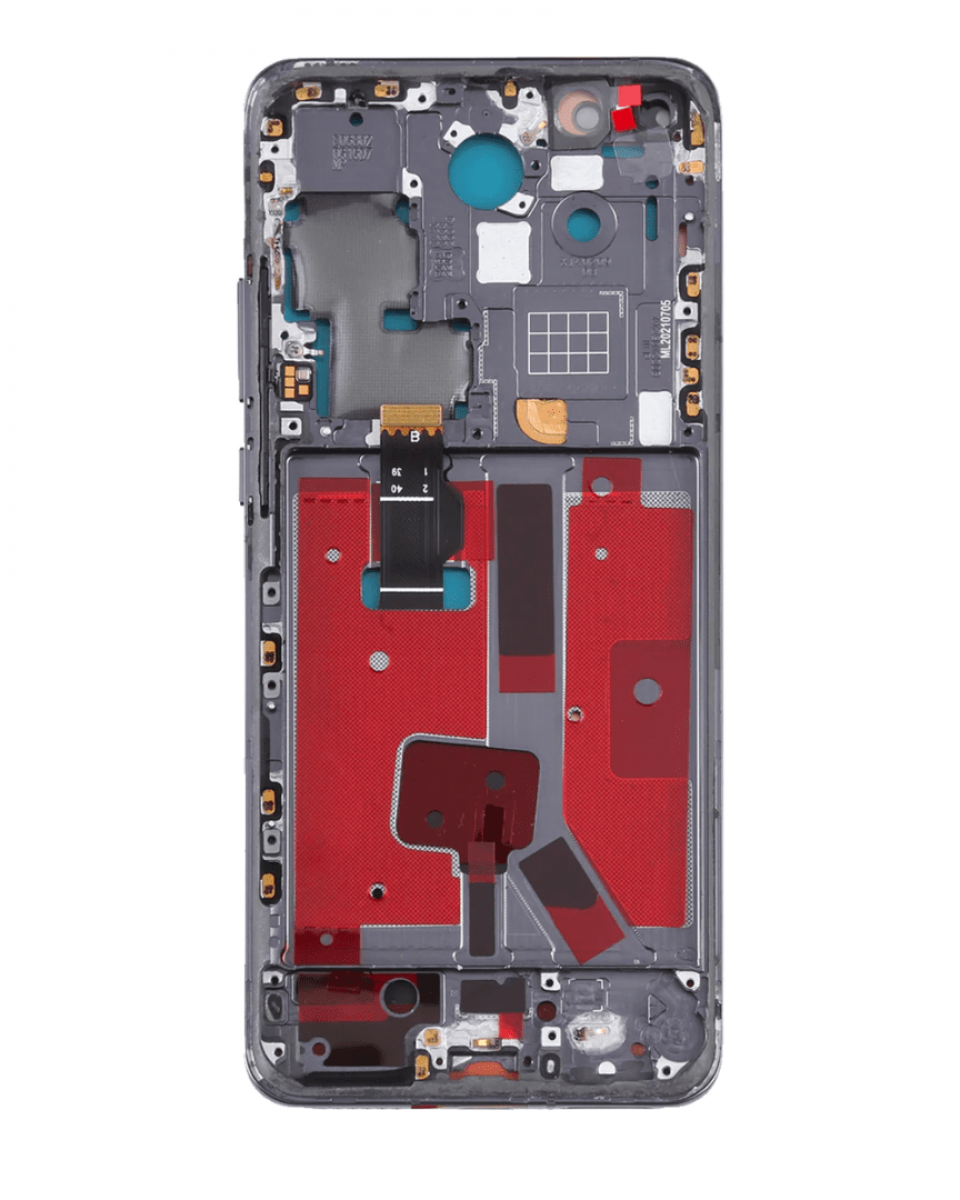 Huawei P40 Pro Ekran Dokunmatik Siyah Çıtalı %100 Orijinal