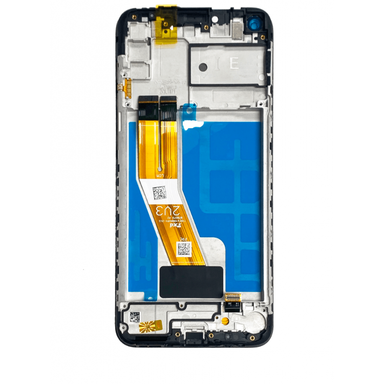 Samsung Galaxy M11 M115F Ekran Dokunmatik Siyah Çıtalı Revize