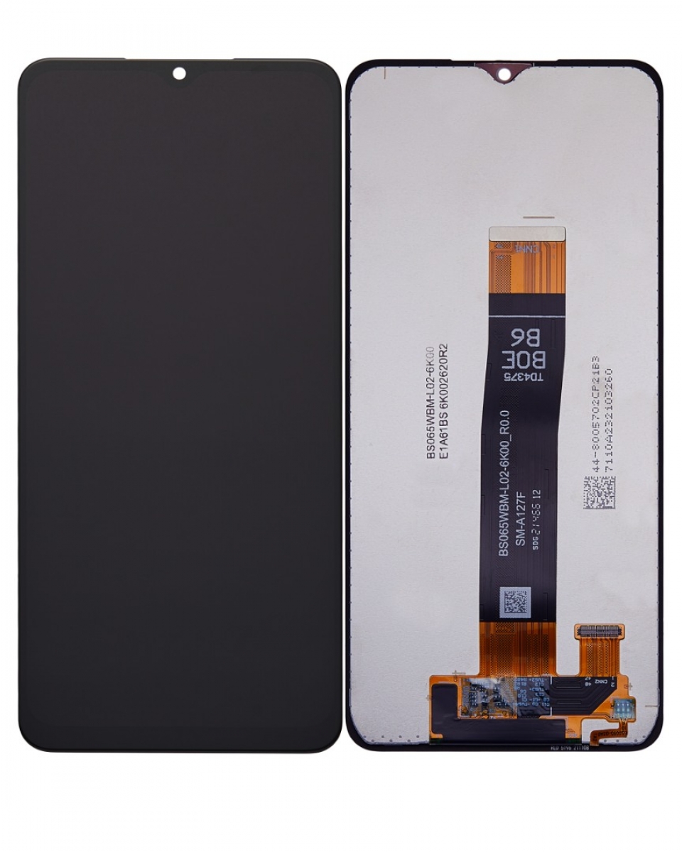 Samsung Galaxy A12s A127 Ekran Dokunmatik Siyah Çıtasız %100 Birebir Ürün