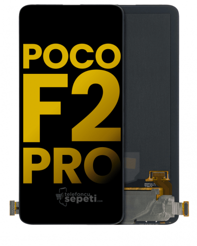Xiaomi Poco F2 Pro Ekran Dokunmatik Siyah Çıtasız Orjinal