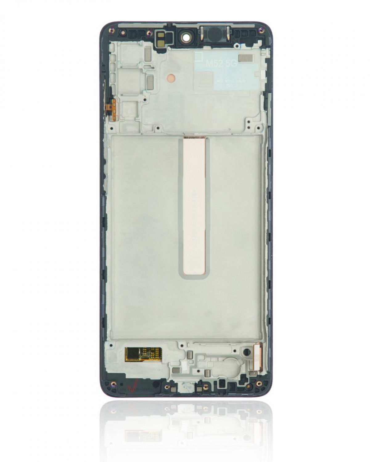 Samsung Galaxy M52 M526 Ekran Dokunmatik Siyah Çıtalı %100 Orijinal