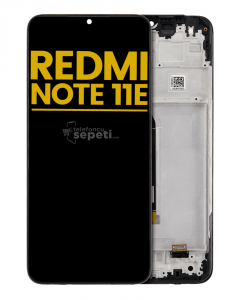 Xiaomi Redmi Note 11e Ekran Dokunmatik Siyah Çıtalı %100 Orijinal