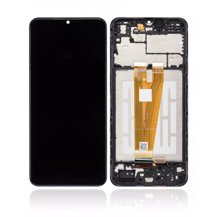 Samsung Galaxy A04 A045 Ekran Dokunmatik Siyah Çıtalı A Plus Kalite