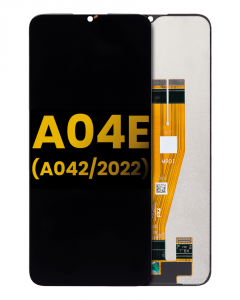 Samsung Galaxy A04e A042 Ekran Dokunmatik Siyah Çıtasız %100 Orijinal