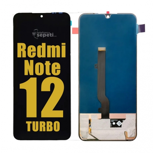 Xiaomi Redmi Note 12 Turbo Ekran Dokunmatik Siyah %100 Orijinal