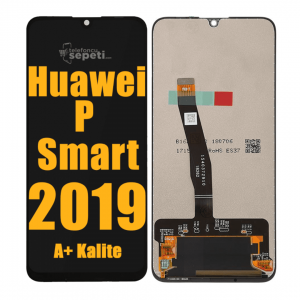 Huawei P Smart 2019 Ekran Dokunmatik Siyah Çıtasız A Plus Kalite