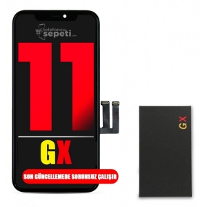 iPhone 11 Ekran Dokunmatik Siyah Oled Gx Marka