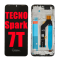 Tecno Spark 7T Ekran Dokunmatik Siyah Çıtalı %100 Orijinal