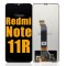 Xiaomi Redmi Note 11R Ekran Dokunmatik Siyah Çıtasız %100 Orijinal