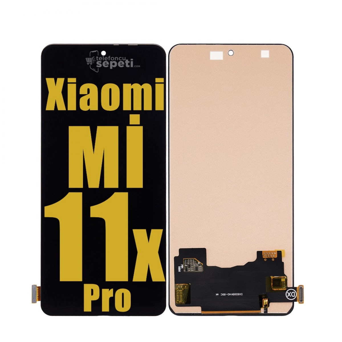 Xiaomi Mi 11X Pro Ekran Dokunmatik Siyah Çıtasız A Plus Kalite