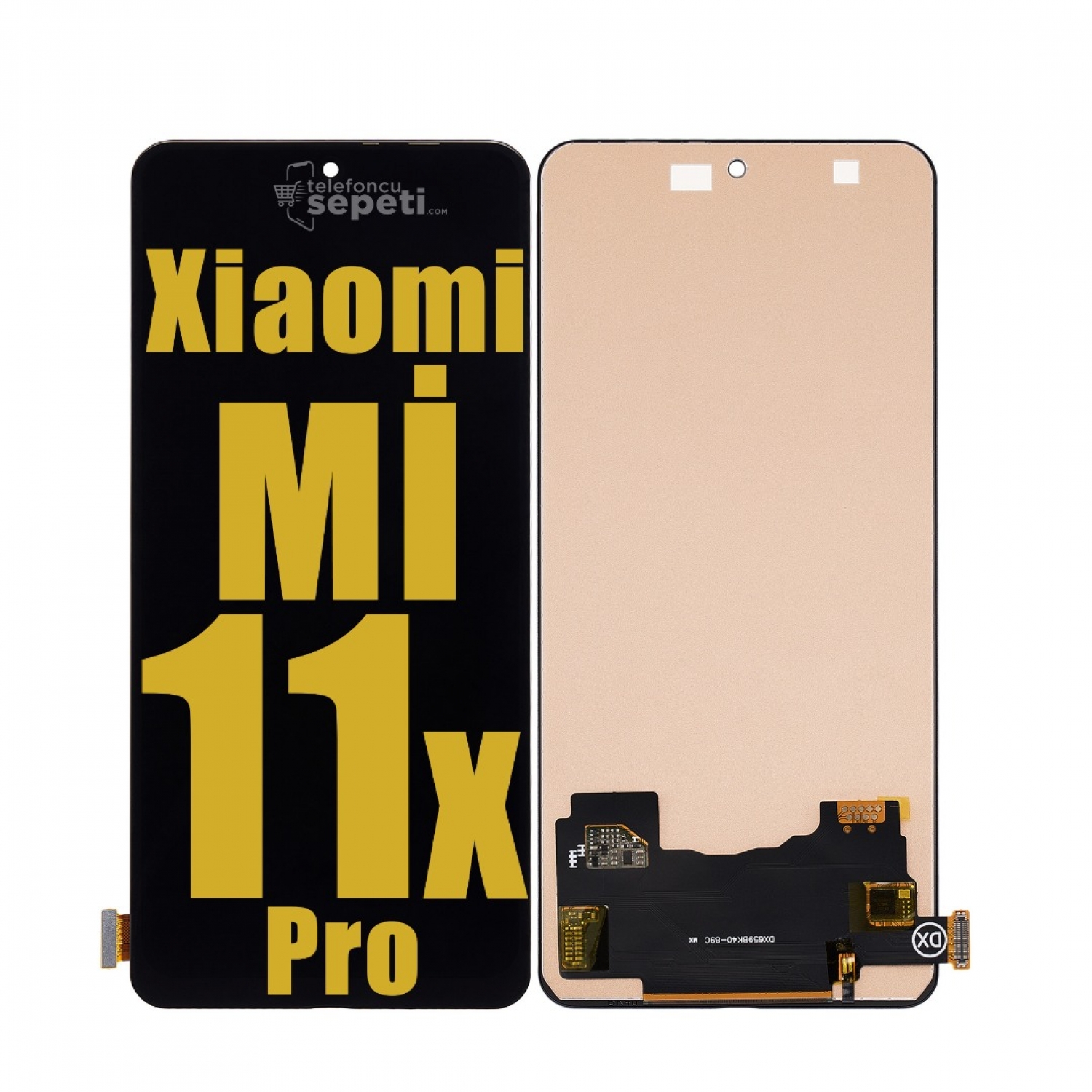 Xiaomi Mi 11X Pro Ekran Dokunmatik Siyah Çıtasız A Plus Kalite