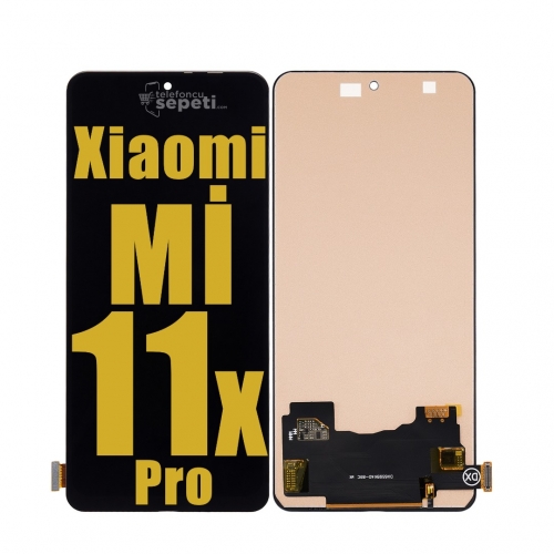 Xiaomi Mi 11X Pro Ekran Dokunmatik Siyah Çıtasız A Plus Kalite