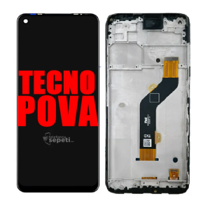 Tecno Pova Ekran Dokunmatik Siyah Çıtalı %100 Orijinal
