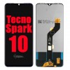 Tecno Spark 10 Ekran Dokunmatik Siyah Çıtasız Orijinal