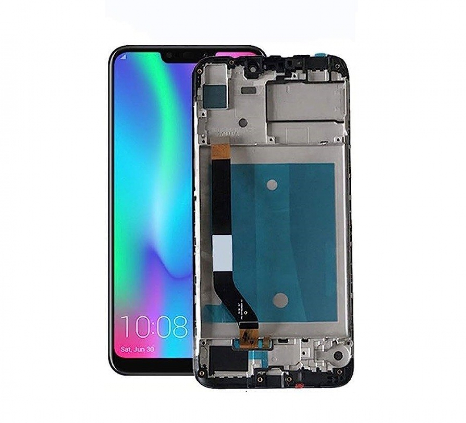 Huawei Honor 8c Ekran Dokunmatik Siyah Çıtalı A Plus Kalite