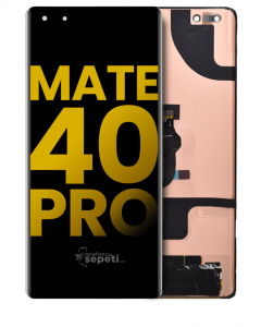 Huawei Mate 40 Pro Ekran Dokunmatik Siyah Çıtasız %100 Orijinal
