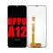 Oppo A12 Ekran Dokunmatik Siyah Çıtasız %100 Orijinal 