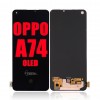 Oppo A74 Ekran Dokunmatik Siyah Çıtasız Oled