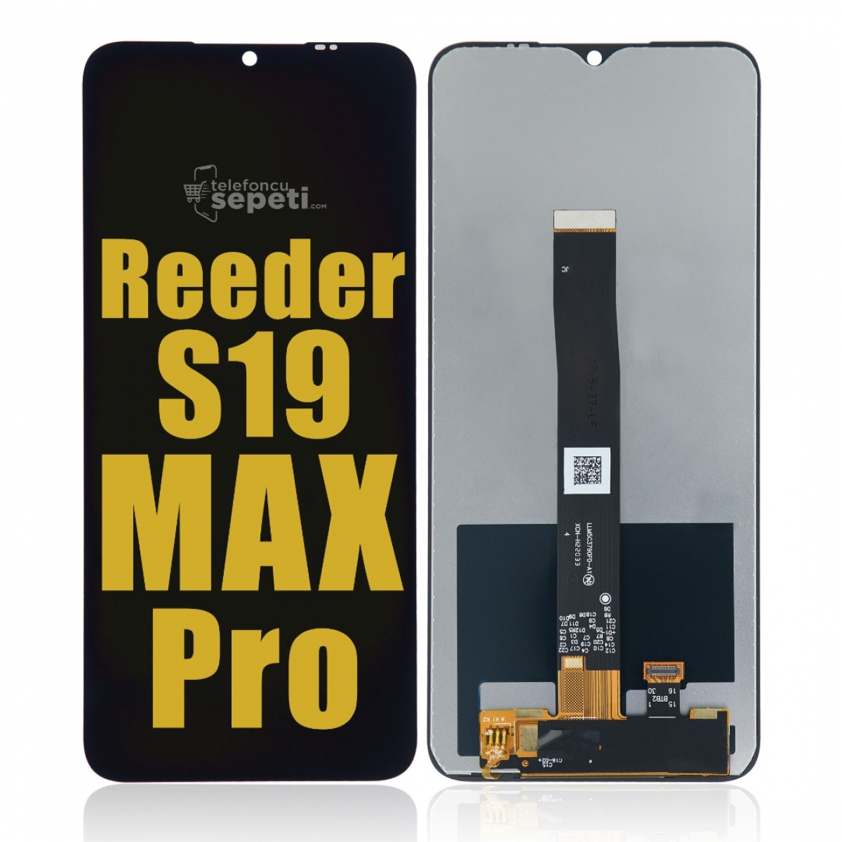 Reeder S19 Max Pro Ekran Dokunmatik Siyah Çıtasız Orijinal