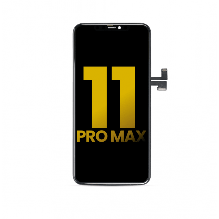 iPhone 11 Pro Max Ekran Dokunmatik Siyah Revize