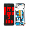 Oppo Reno 5 Lite Ekran Dokunmatik Siyah Çıtalı Oled