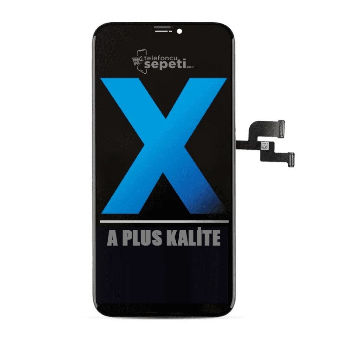 iPhone X Ekran Dokunmatik Siyah A Plus Kalite