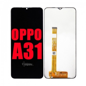 Oppo A31 Ekran Dokunmatik Siyah Çıtasız Orijinal