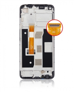 Oppo A54 Ekran Dokunmatik Siyah Çıtalı %100 Birebir Ürün