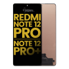 Xiaomi Redmi Note 12 Pro Ekran Dokunmatik Siyah Çıtasız Orijinal