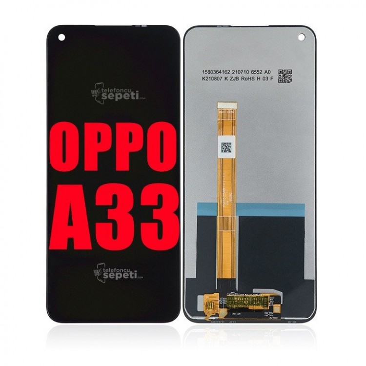 Oppo A33 Ekran Dokunmatik Siyah Çıtasız Orijinal