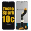 Tecno Spark 10c Ekran Dokunmatik Siyah Çıtasız A Plus Kalite