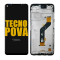 Tecno Pova Ekran Dokunmatik Siyah Çıtalı A Plus Kalite