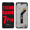 Tecno Spark 7 Pro Ekran Dokunmatik Siyah Çıtalı %100 Orijinal