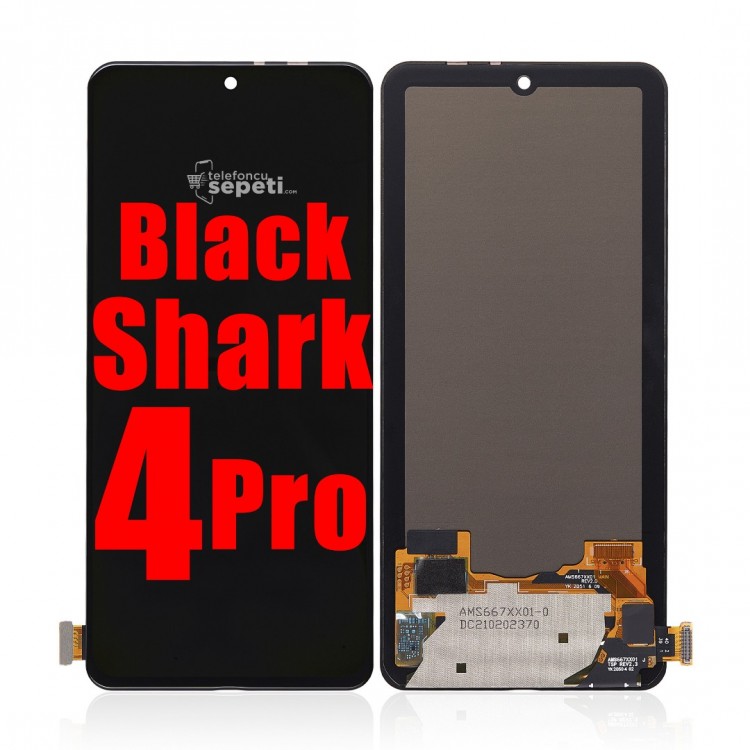 Black Shark 4 Pro Ekran Dokunmatik Siyah Çıtasız Orijinal