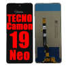 Tecno Camon 19 Neo Ekran Dokunmatik Siyah Çıtasız Orijinal