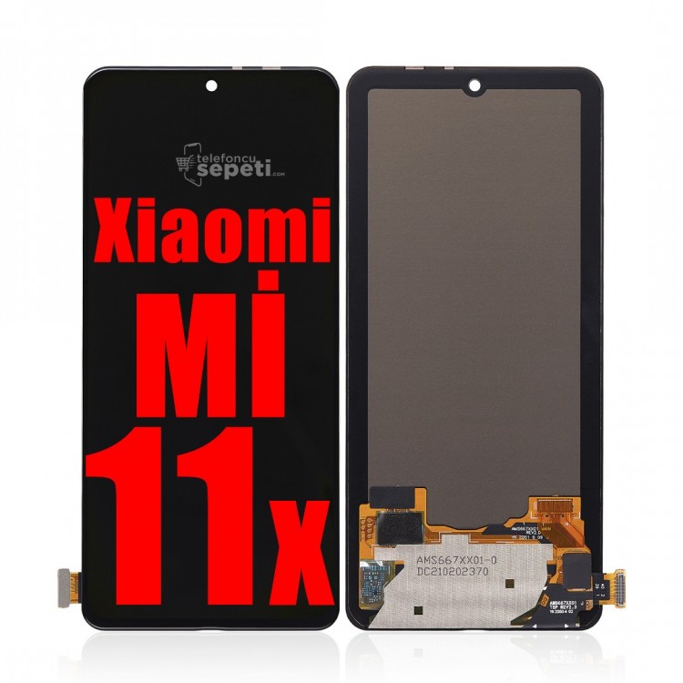 Xiaomi Mi 11X Ekran Dokunmatik Siyah Çıtasız Orijinal