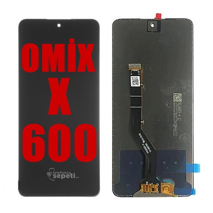 Omix X600 Ekran Dokunmatik Siyah Çıtasız Orijinal