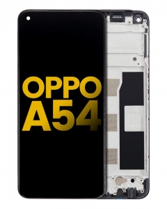 Oppo A54 Ekran Dokunmatik Siyah Çıtalı %100 Birebir Ürün