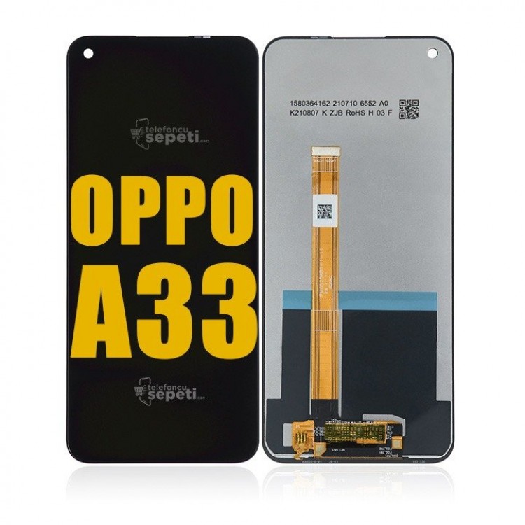 Oppo A33 Ekran Dokunmatik Siyah Çıtasız A Plus Kalite