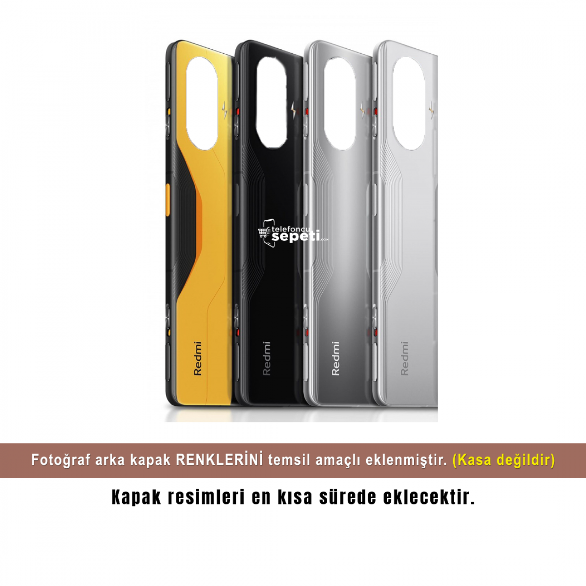 Xiaomi Redmi K40 Arka Kapak Birebir Ürün